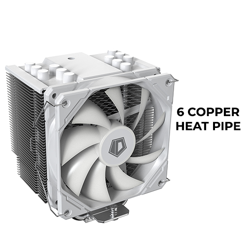ID-Cooling SE-226 XT 6-Heat Pipe CPU Air Cooler (White)